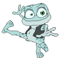 crazy frog dancing